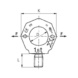 RUD Ringschrauben Starpoint RUD Vario Typ VRS-F M 30 mit Schlüsselblech - Vario Ringschraube Starpoint Typ VRS-F, metrisch - 3