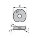 KIENINGER Hartmetall Wechselschneidplatte WPR 16 mm LW610 - Fräswendeplatte WPR-N - 2