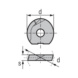 KIENINGER Hartmetall Wechselschneidplatte WPR 08 mm LW610/K10 Spanleitstufen - Fräswendeplatte WPR-CF - 2