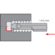 ATORN Mini-Schneideinsatz ACL 5,0mm R0.2 L15,0mm HW5,0mm615,0mm - Miniaturschneideinsatz Typ AC HW5615 - 3