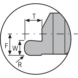 ATORN Mini-Schneideinsatz AZR 4,0mm R0.75 L15 HC5640 - Miniaturschneideinsatz Typ AZ HC5640 - 2