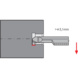 ATORN Mini-Schneideinsatz AGR 6,0mm B1.5 L22 HC5615 - Miniaturschneideinsatz Typ AG HC5615 - 3