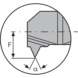 ATORN Mini-Schneideinsatz AIR 6,0mm L15 A60 HW5615 12,28 - Miniaturschneideinsatz Typ AI HW5615 - 2