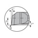 ATORN Mini-Schneideinsatz ATR 5,0mm R0.1 L15 HC5615 - Miniaturschneideinsatz Typ AT HC5615 - 3