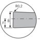 ATORN Mini-Schneideinsatz AVR 6,0mm B2.0 L15 HC5615 - Miniaturschneideinsatz Typ AV HC5615 - 3