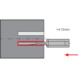 ATORN Mini-Schneideinsatz AVR 6,0mm B2.0 L22 HW5615 - Miniaturschneideinsatz Typ AV HW5615 - 2