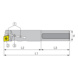 ATORN Wendeplatten-Feinbohrstange Einschneider verstellbar CC..06 12-15 mm - Wendeplatten-Feinbohrstange Einschneider verstellbar - 2