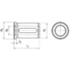 EWS Reduzierhülse mit Nut D 32 x 16 mm - Reduzierhülsen mit Nut - 2