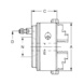 RÖHM Handspannfutter DURO-T 250 mm DIN 55027 Kegelgröße 6 - Dreibacken-Keilstangen-Drehfutter DURO-T - 2