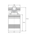 AMF Schraubböcke mit flacher Auflage 140 - 210 mm - Schraubböcke - 2