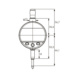 ATORN Messuhr elektronisch 50 mm Messspanne 0,01 mm ZW für dynamisches Messen - Elektronische Messuhr - 2