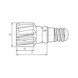 ATORN VHM HPC TiAlN Wechselkopfreibahle DL 27,0 mm H7 VA Geometrie - VHM HPC Wechselkopfreibahle - 2