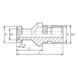 ATORN Anzugsbolzen SK40 29 mm mit Innenkühlung - Anzugsbolzen - 2