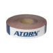 ATORN Schleifgeweberolle Korund (AO) K100 50mm x 50m - Schleifgewebe-Sparrolle - 1