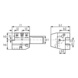 ORION VDI Werkzeughalter Form C1 Axial rechts VDI 16-12 - Axial-Werkzeughalter Form C1 rechts - 2