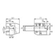 ORION VDI Werkzeughalter Form C2 Axial links VDI 40-25 - Axial-Werkzeughalter Form C2 links - 2