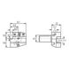 ORION VDI Werkzeughalter Form B2 radial links VDI 30-20 - Radial-Werkzeughalter Form B2 links kurz - 2