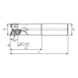 WIDIA Eckfräser VHSC-16 Durchmesser 25,0 mm Z2 - Eckfräser VHSC-16 mit Schaft - 2