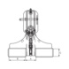 Teleskoplader Typ KT 2,5 starre Ausführung, Tragfähigkeit 560-2500 kg RAL 5012 - Lastarm teleskopierbar - 2