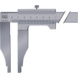 TESA Messschieber 300 mm Nonius 0,05 mm +Zoll ohne Spitzen ohne Feineinstellung - Werkstatt-Messschieber, Nonius, ohne Messer-Spitzen - 2