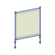 Infektionsschutzrahmen FETRA L x B x H 1060 x 49 x 1410 mm PVC-Folie glasklar - Infektionsschutzrahmen - 1