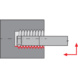 ATORN Mini-Schneideinsatz S Vollprofil 60 Grad D min=12,6mm A10 3mm - Miniaturschneideinsatz stirnseitig - 3