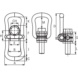 CARTEC Lastbock M16 1,5 t - Anschlagwirbel, Lastböcke - 2