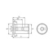 EWS Reduzierhülse E1 + E2 mit Spannschrauben D 25 x 8 mm - Reduzierhülsen E1 + E2 mit Spannschrauben - 2