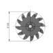 X1250.X150.01/K10F DÜMMEL, Minimill XL Schneideinsatz ØDs=50 - Typ X1250, Minimill Schneideinsatz - 2