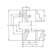 RÖHM Planspiral-Drehfutter DURO-M 3 Backen 500 K 11 ISO 702-1 DIN 55026 BVV - Planspiralfutter-Drehfutter DURO-M ISO 702-1 DIN (55026) - 2