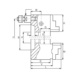 RÖHM Mandrin de tours à 3 mors DURO-M 315 cône 8 ISO 702-3 DIN 55027 - Mandrin de tours à spirale plate DURO-M DIN ISO 702-3 DIN 55027 - 2