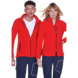 HAKRO Herren Fleecejacke Eco, rot, Gr. XS - Herren Fleecejacke Eco - 2