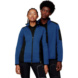 HAKRO Herren Strick-Fleecejacke, royalblau meliert, Gr. L - Herren Strick-Fleecejacke Dawson - 2