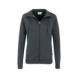 HAKRO Damen Sweatjacke College, anthrazit, Gr. L - Damen Sweatjacke College - 1