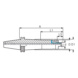 EROGLU Quernut-Aufsteckdorn SK40-22-35 Form AD/B - SK40 Quernut-Aufsteckdorne - 2