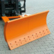 EICHINGER Schneeschieber Schildbreite 2100 mm reinorange PUR - Schneeschieber für Stapler Typ 2071 mit PUR-Schürfleiste - 2