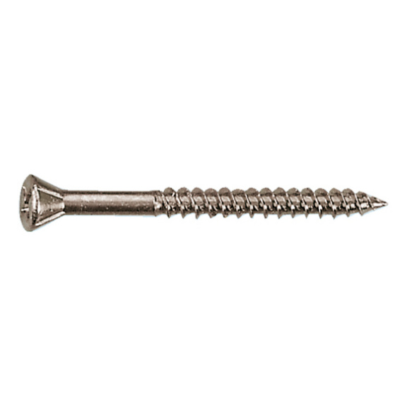 Ho-Bau screw, countersunk head, PH, fine thread - PH.FLAT.HEAD.CHIP.SCR.3,9X25 ZP