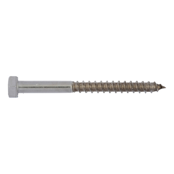 Wood screw, DIN 571 A4, wood screw Hexagon head - DIN 571 A4 8X50