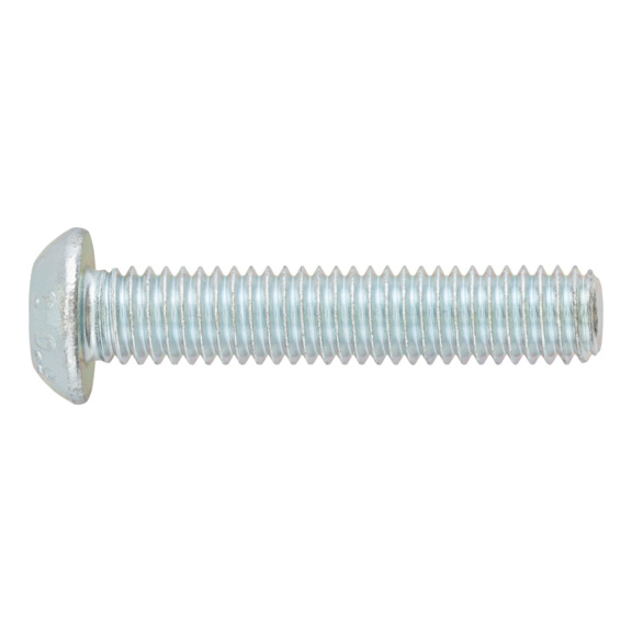 Hexagon socket screw, flat round head - ISO 7380-1 010.9 A2K M3X5