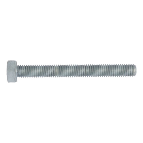 Hexagon screw, full thread - HEX BOLT ISO 4017 8.8 HDG M8X50 ISO FIT