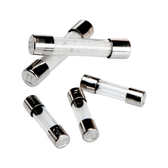 G-Tubular glass fuse, slow (T) 6.3X32mm - GLASSTUBE FUSE 6,3X32MM 8A T SLOW