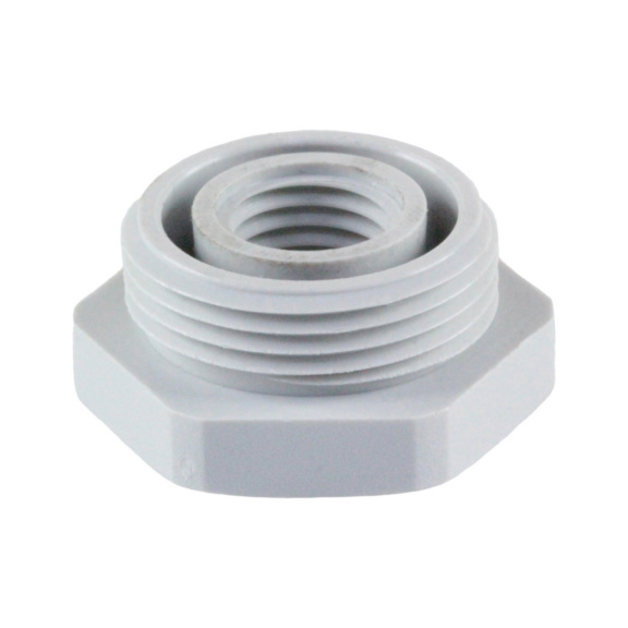 Reducer, plastic metric/metric - REDUCTION PA M32/M25 LIGHT GREY