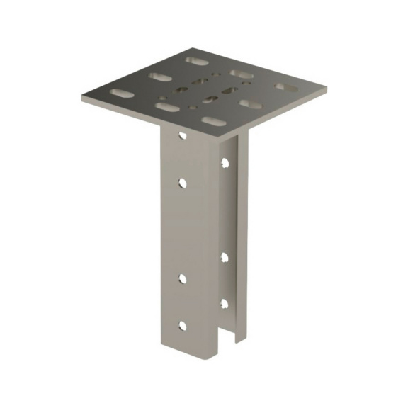 Ceiling bracket ASR-TF Hot dip zinc-plated, Meka - CEILING CLAMP ASR-TF HDG