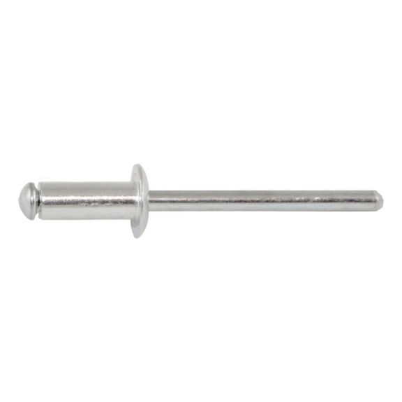 Blind rivet domed head open - BLIND RIVET AL/ST 2,4X8