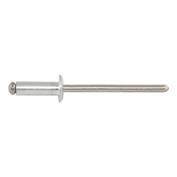 Blind rivet half round head open - BLIND RIVET AL/A2 4X6