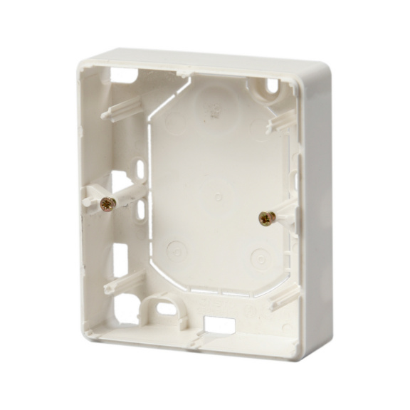 Surface frame for double socket, 25/100&nbsp;mm, Jussi - SURFACE MOUNTING FRAME 2521R-100