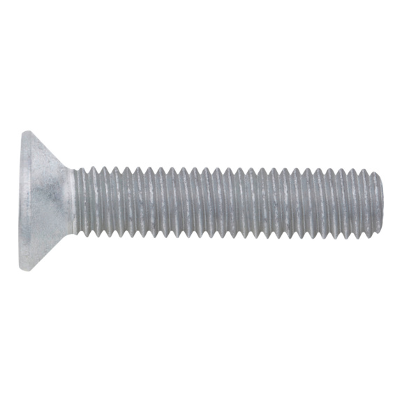 Hexagon screw, countersunk head - ISO 10642 08.8 ZNSHL M6X35