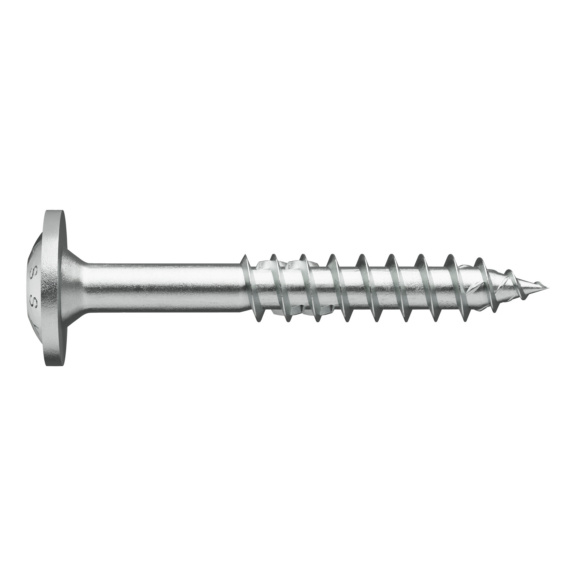 ASSY® 4 CHIPBOARD SCREW Stainless steel, partial thread, washer head - 1