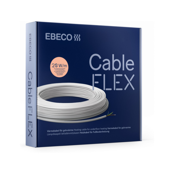 Floor heating cable Cableflex 20 - CABLEFLEX 20 270W 14M