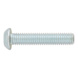 Hexagon socket screw, flat round head - ISO 7380-1 010.9 A2K M6X70 - 1